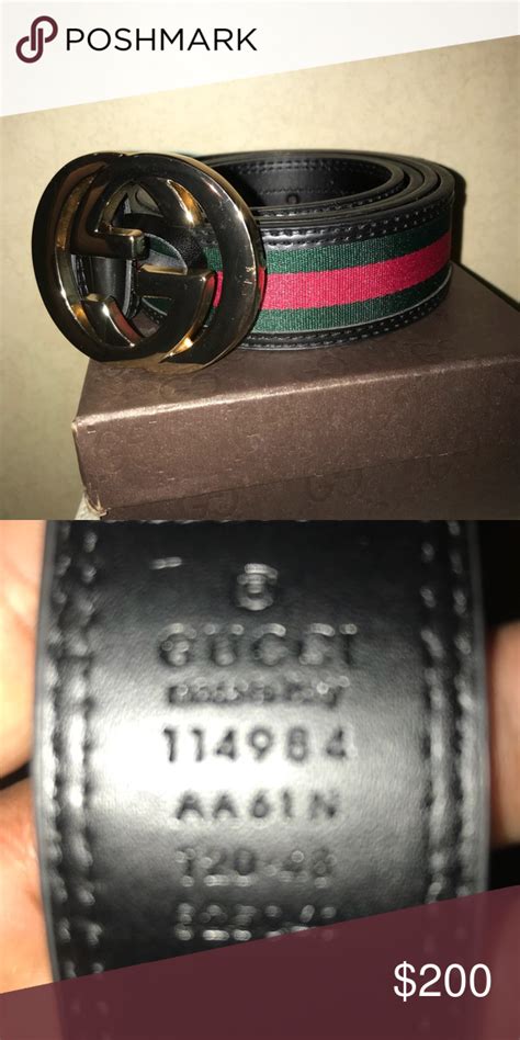 gucci belt authenticity check|genuine gucci belt.